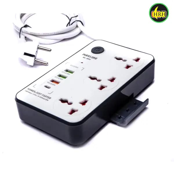 Maxline ML-804 Multiplug 12 Months Guarantee
